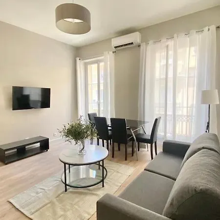 Au Coeur De Pour 4 - Clim & Wifi Apartment Nice